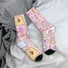 Autumn Winter Harajuku Men s Women s Bee And Puppycat Items Socks Breathable Crew Socks 2 - Bee and PuppyCat Store