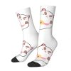 Sitting Pretty Bee And Puppycat Socks Men s Women s Fashion Socks Hip Hop Spring Summer - Bee and PuppyCat Store