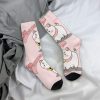 Too Cute To Poot Bee And Puppycat Socks Men s Women s Polyester Fashion Socks Harajuku 2 - Bee and PuppyCat Store