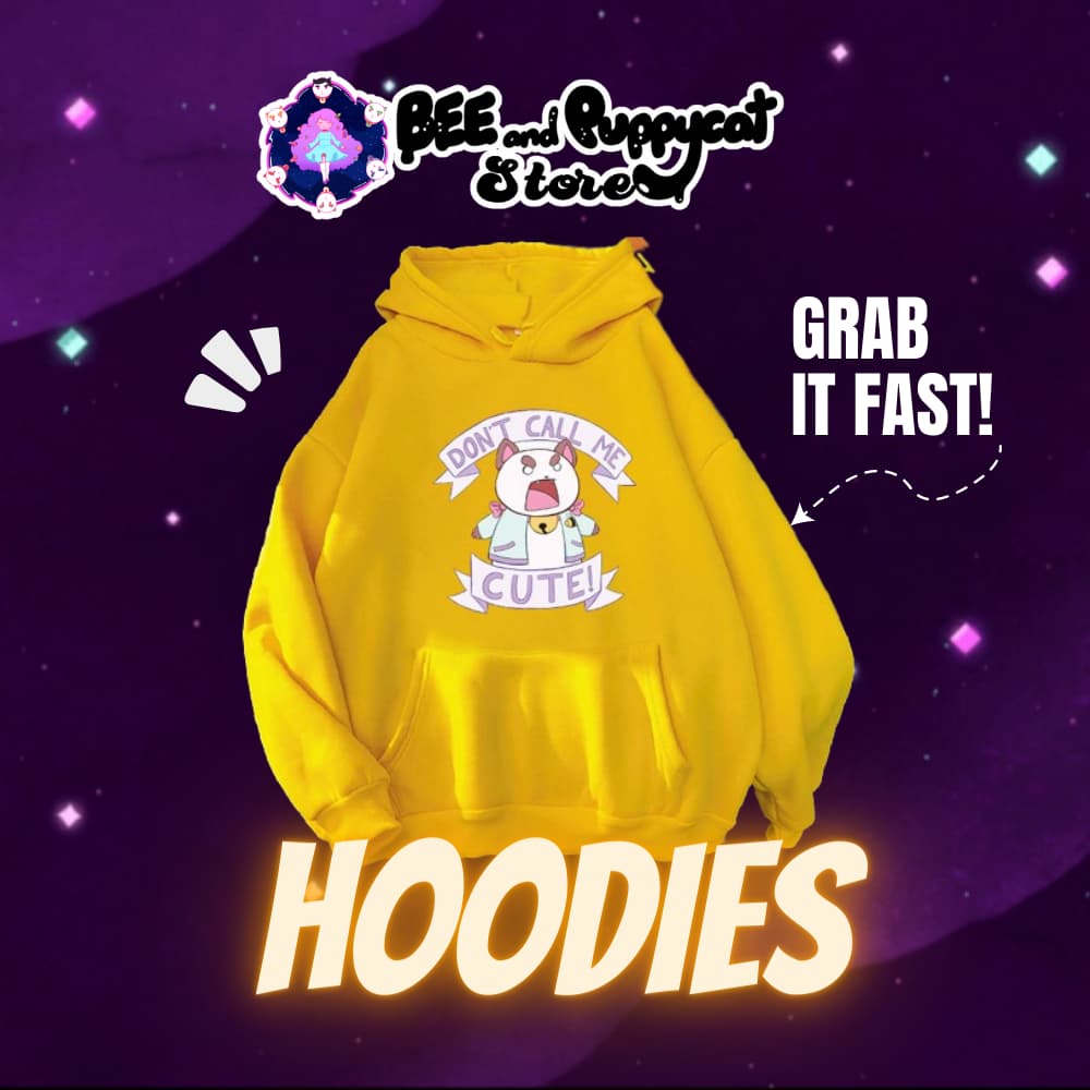 Bee And Puppycat Store Hoodies Collection