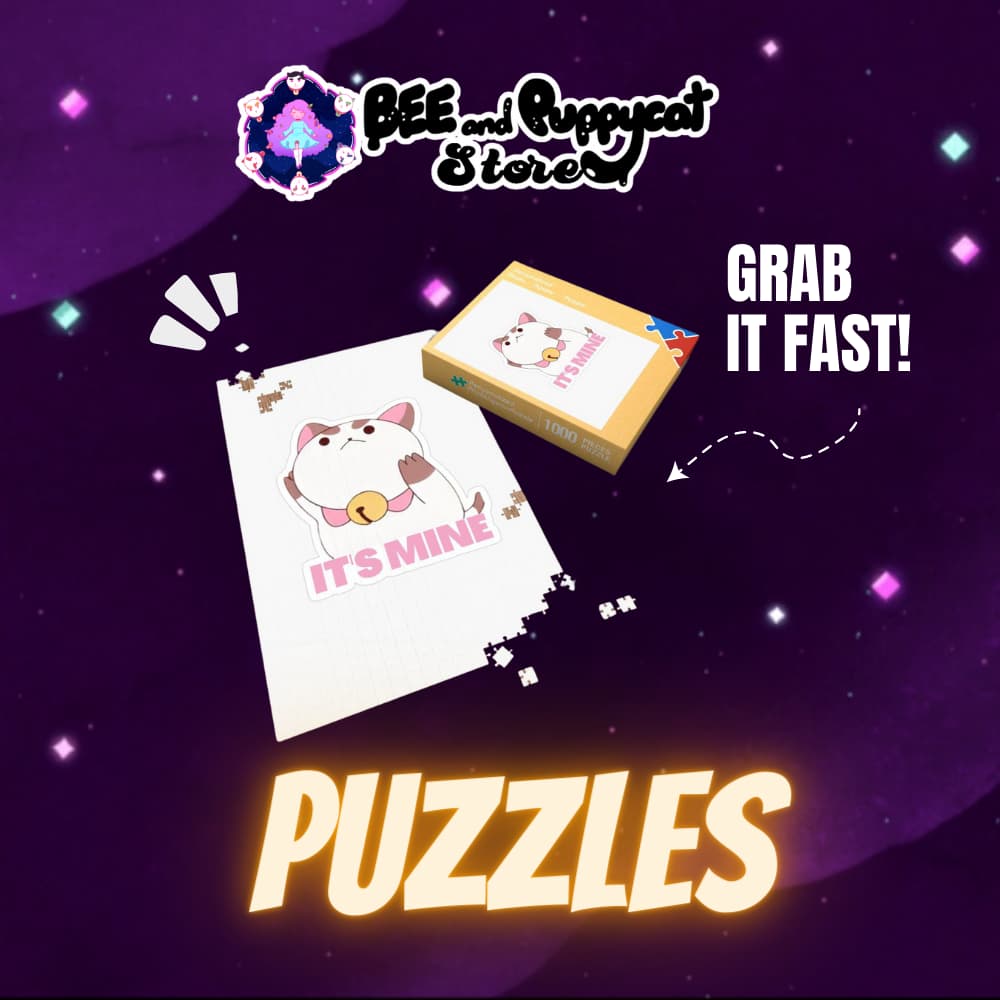 Bee And Puppycat Store Puzzles Collection