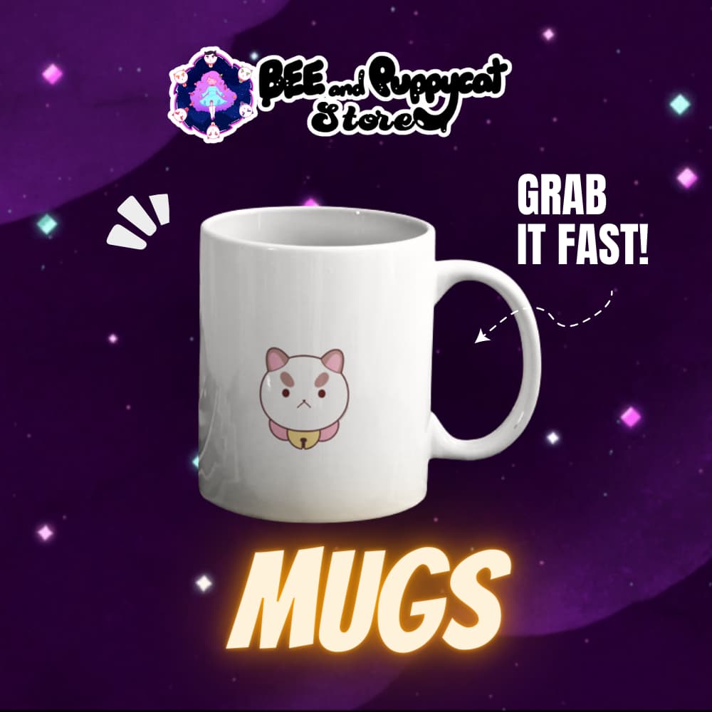 Bee And Puppycat Store Mugs Collection