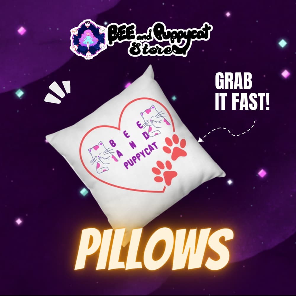 Bee And Puppycat Store Pillows Collection