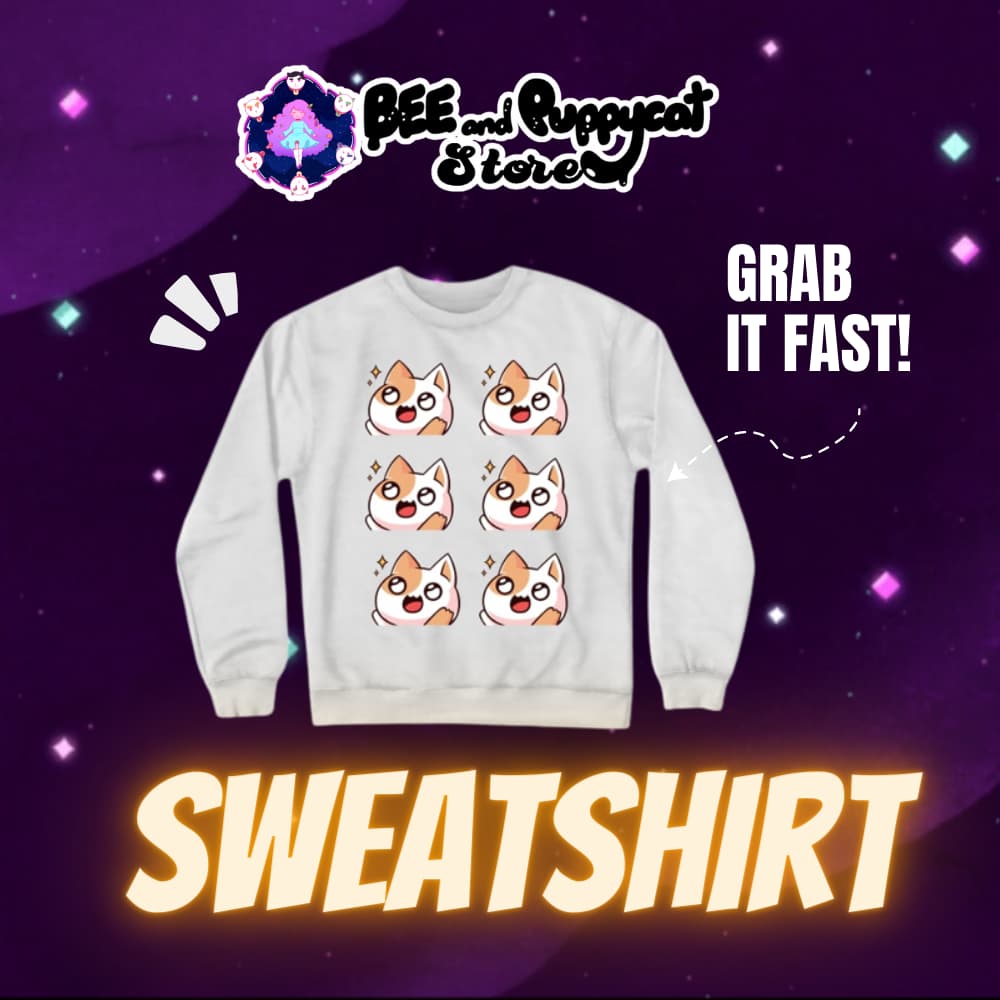 Bee And Puppycat Store Sweatshirts Collection