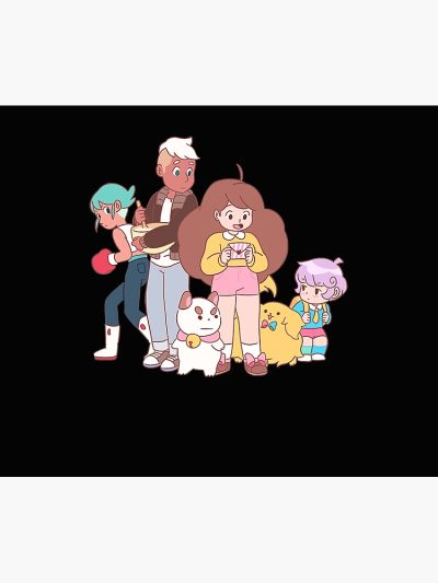 Bee And Puppycat 2022 Tapestry Official Cow Anime Merch