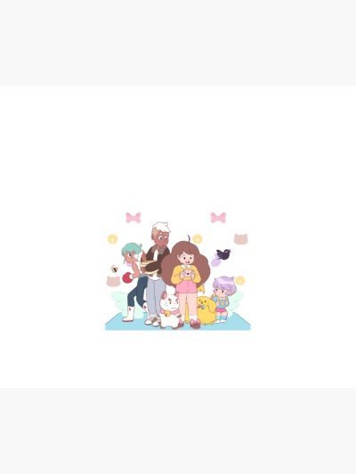 Copy Of Bee And Puppycat Design Tapestry Official Cow Anime Merch