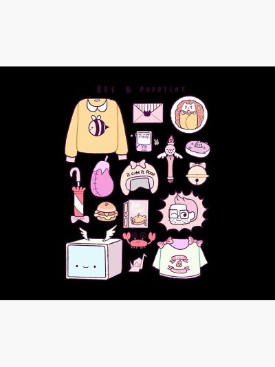 Bee And Puppycat Items Tapestry Official Cow Anime Merch