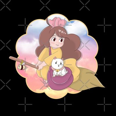 Netflix Bee And Puppycat, Bee From Bee And Puppycat, Netflix Cartoon Cute Bee Cat Cartoon, Netflix Bee And Puppy Cat, Bee Happy, Kids, Child Tote Bag Official Cow Anime Merch