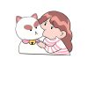 Bee & Puppycat Tote Bag Official Cow Anime Merch