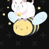 Netflix Bee And Puppycat, Bee From Bee And Puppycat, Netflix Cartoon Cute Bee Cat Cartoon, Netflix Bee And Puppy Cat Kids T Shirt Official Cow Anime Merch