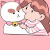 Bee & Puppycat Kids T Shirt Official Cow Anime Merch