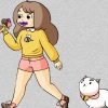 Bee And Puppycat Kids T Shirt Official Cow Anime Merch