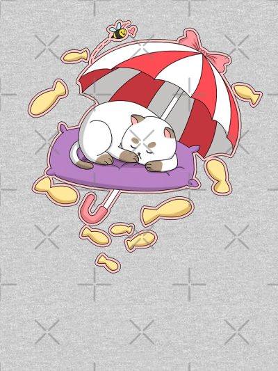 Sleeping Cat Netflix Bee And Puppycat, Bee From Bee And Puppycat, Netflix Cartoon Cute Bee Cat Cartoon, Netflix Bee And Puppy Cat, Bee Happy, Kids, Child Kids T Shirt Official Cow Anime Merch