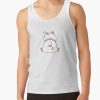 Puppycat Confused Tank Top Official Cow Anime Merch