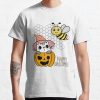 Halloween Pumpkin Bee And Puppycat T-Shirt Official Cow Anime Merch