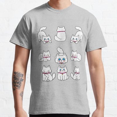 Bee And Puppycat Sticky T-Shirt Official Cow Anime Merch