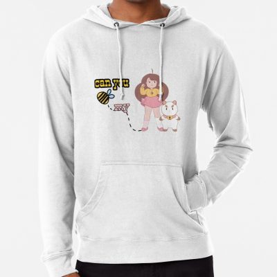 Cute Bee And Puppycat Design Classic Hoodie Official Cow Anime Merch