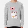 ssrcolightweight sweatshirtmensheather greyfrontsquare productx1000 bgf8f8f8 26 - Bee and PuppyCat Store