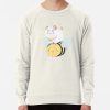 ssrcolightweight sweatshirtmensoatmeal heatherfrontsquare productx1000 bgf8f8f8 48 - Bee and PuppyCat Store