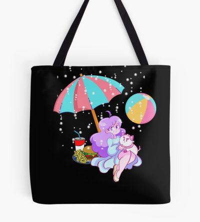 Catroon Bee Eat Tote Bag Official Cow Anime Merch