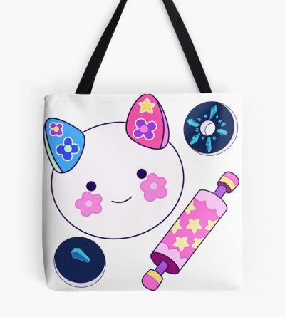 Moully Baking Bundle | Bee And Puppycat Tote Bag Official Cow Anime Merch