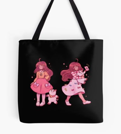 Meme Lazy In Space Tote Bag Official Cow Anime Merch