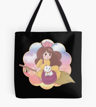 Netflix Bee And Puppycat, Bee From Bee And Puppycat, Netflix Cartoon Cute Bee Cat Cartoon, Netflix Bee And Puppy Cat, Bee Happy, Kids, Child Tote Bag Official Cow Anime Merch