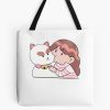 Bee & Puppycat Tote Bag Official Cow Anime Merch