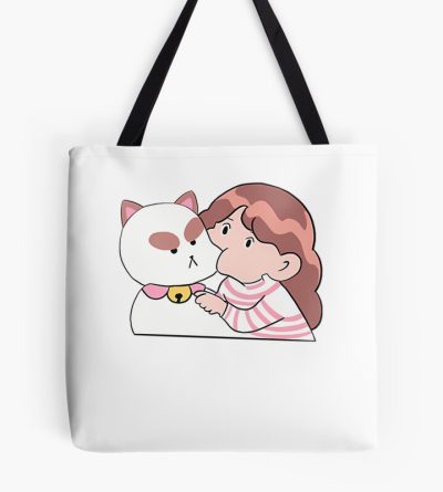 Bee & Puppycat Tote Bag Official Cow Anime Merch