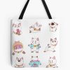 Puppycat Stickers Tote Bag Official Cow Anime Merch