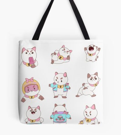 Puppycat Stickers Tote Bag Official Cow Anime Merch