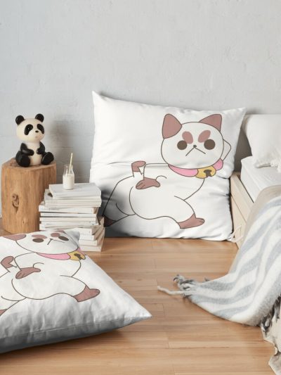 Puppycat Throw Pillow Official Cow Anime Merch