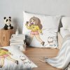 Bee And Puppycat Throw Pillow Official Cow Anime Merch