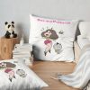 Bee And Puppycat Throw Pillow Official Cow Anime Merch