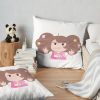 Copy Of Copy Of Bee And Puppycat Design Throw Pillow Official Cow Anime Merch