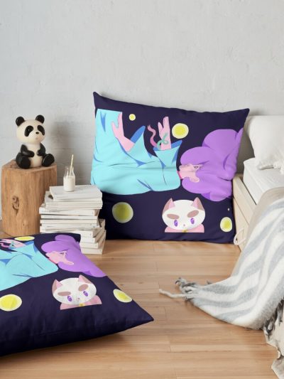 Bee'S Bad Dream Throw Pillow Official Cow Anime Merch