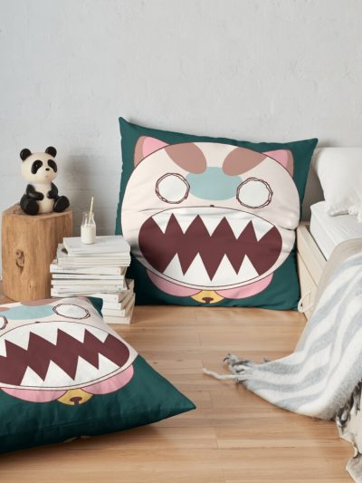 Puppycat Throw Pillow Official Cow Anime Merch