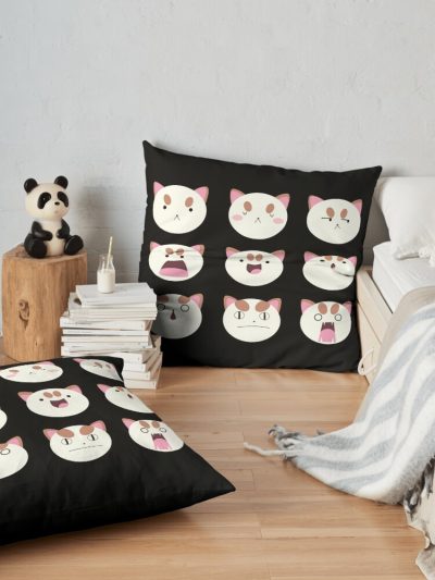 Puppycat Throw Pillow Official Cow Anime Merch