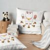 Puppycat - Get Me More Ice Cream Throw Pillow Official Cow Anime Merch