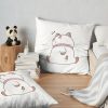 Puppycat Confused Throw Pillow Official Cow Anime Merch