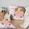 Bee And Puppycat Throw Pillow Official Cow Anime Merch