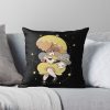 Bee And Puppycat Throw Pillow Official Cow Anime Merch