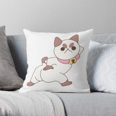 Puppycat Throw Pillow Official Cow Anime Merch