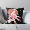 Bee And Puppycat | Family Love Throw Pillow Official Cow Anime Merch