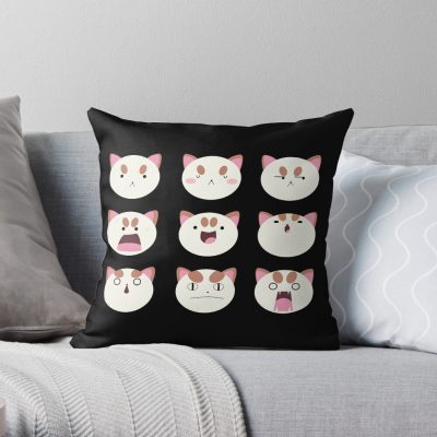 Puppycat Throw Pillow Official Cow Anime Merch