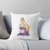 Bee And Puppycat Throw Pillow Official Cow Anime Merch