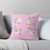 Puppycat Throw Pillow Official Cow Anime Merch