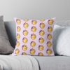 Bee And Puppycat Title, Holding Hugs Throw Pillow Official Cow Anime Merch