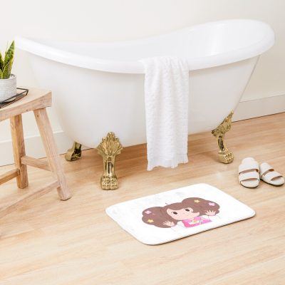 Copy Of Copy Of Bee And Puppycat Design Bath Mat Official Cow Anime Merch