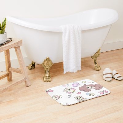 Bee And Puppycat Bath Mat Official Cow Anime Merch